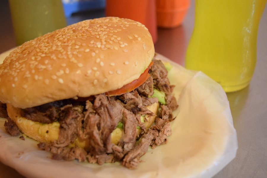 Torta de Arrachera